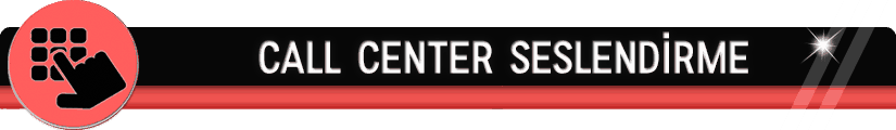 Call Center Seslendirme