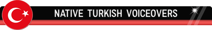 Native Turkish Voiceovers