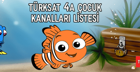 2019 Türksat 4A Çocuk Kanalları Listesi
