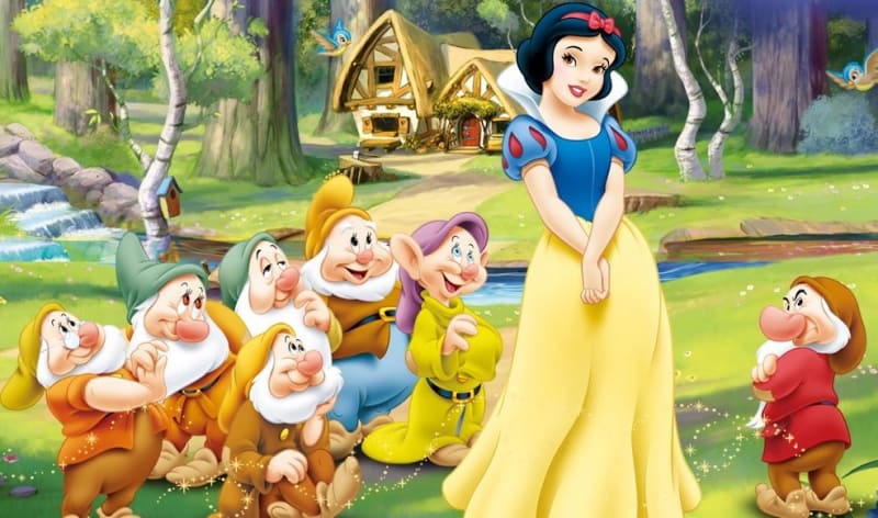 Fairy Tale Praying Snow White